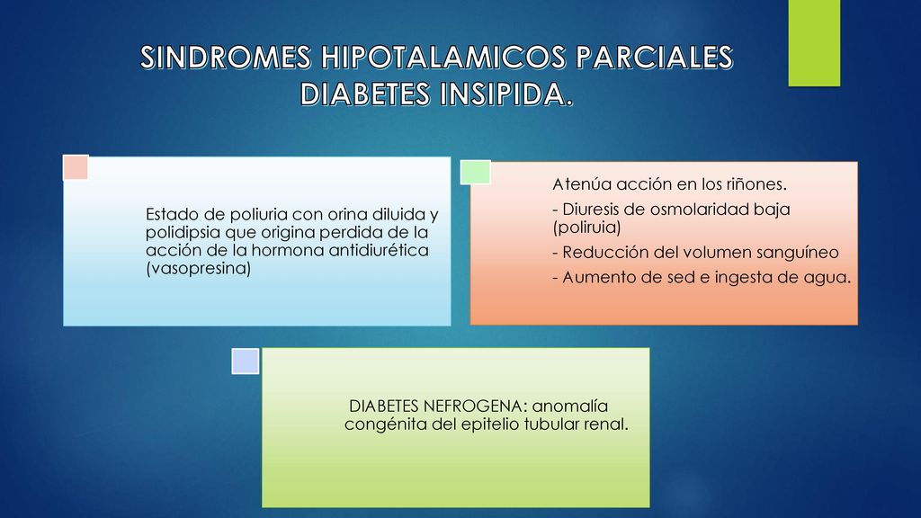 hemorragia nasal repentina diabetes insípida